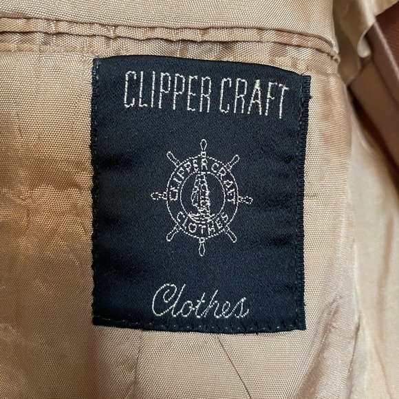 Vintage 70s polyester suit jacket, size 38s - Picture 3 of 3